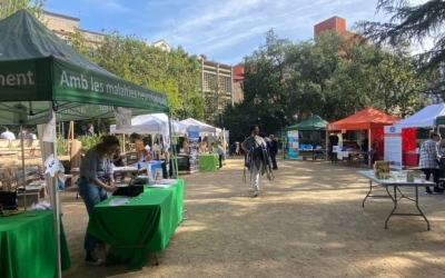 Les entitats s'han instal·lat als Jardinets | Helena Molist